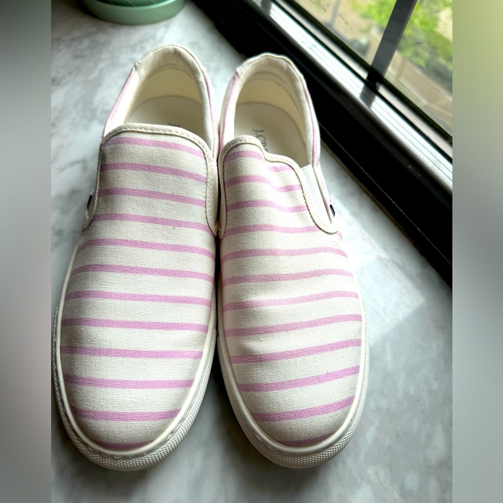 J.Crew women’s sneakers in a size 10.5.